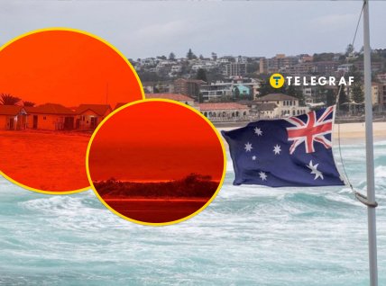 В стране бушует шторм, порывы ветра достигают 250 км/ч