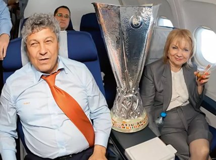 Мирча Луческу с женой Нелли