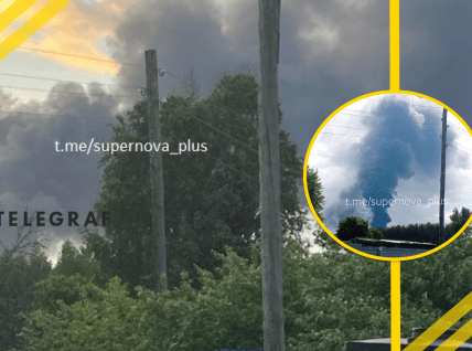 Горит довольно сильно в обоих местах