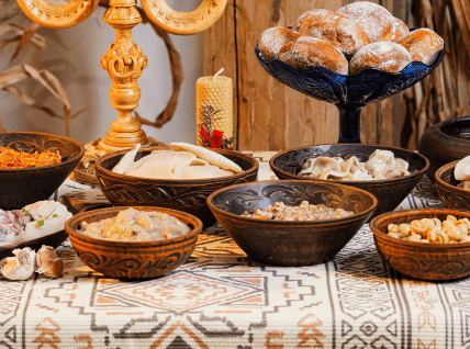 Стол на Святвечер