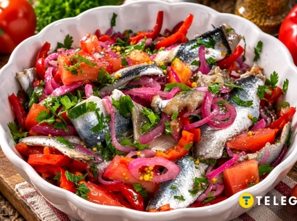 Закуска из тюльки
