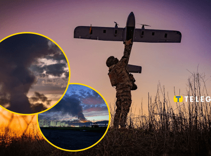Дроны отработали результативно