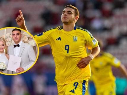 Матвей Мономаренко с женой Дарьей