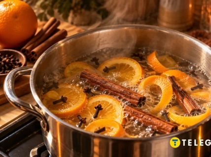Ароматизатор из корицы и апельсина