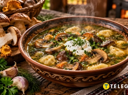 Грибная юшка