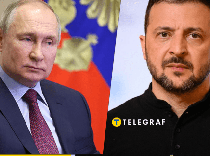 Владимир Путин и Владимир Зеленский