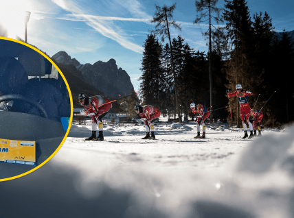 Егор Сорин на "Тур де Ски-2025"