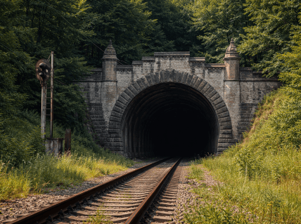 Тоннель. Иллюстрация