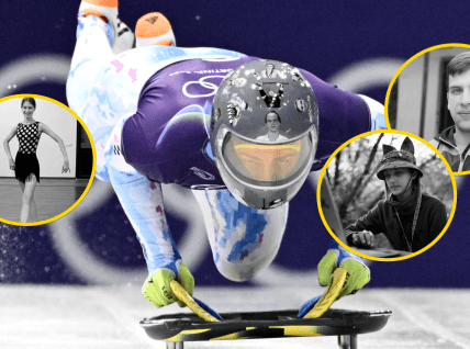 Владислав Гераскевич в "шлеме памяти"