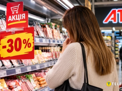 Скидки на мясные изделия в супермаркетах «АТБ» действуют до 13 октября