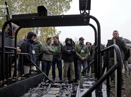 Военные атташе ознакомились с работой учебного центра Сил ТрО