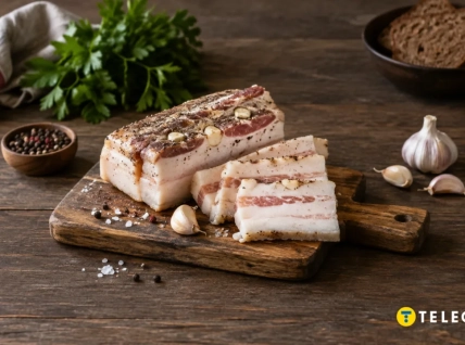 Сухой посол помогает приготовить ароматную закуску из сала