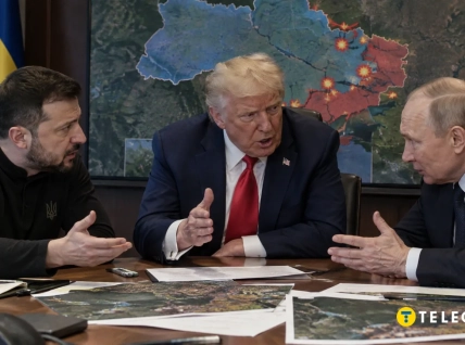 Владимир Зеленский, Дональд Трамп и Владимир Путин