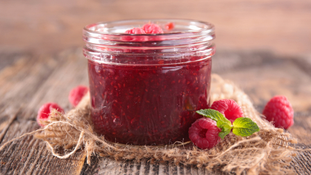 "Ленивое" малиновое варенье (простой рецепт)