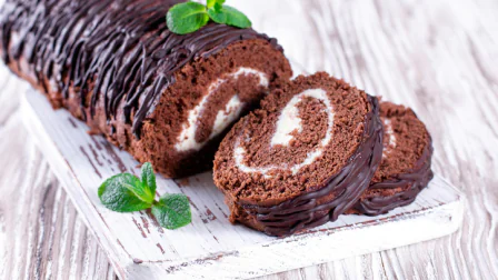 Шоколадный рулет