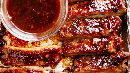 Ребра "Барбекю" (видео)