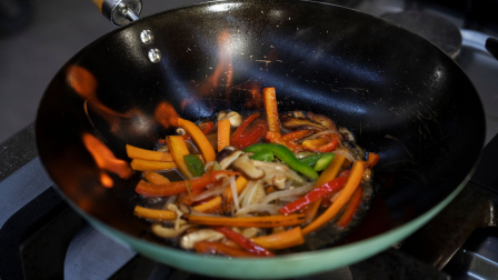 Овощи вок (видео)