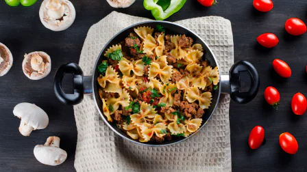 Паста з телятиною (відео)