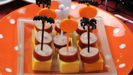 Канапе на Хеллоуин