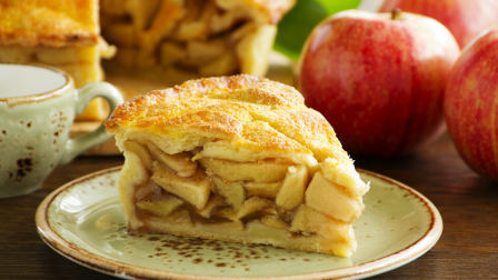 Яблок много не бывает: пирог "Яблочный XXL"