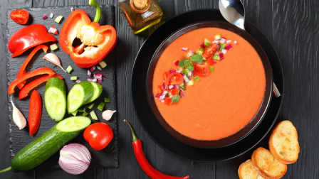 Томатный суп "Гаспачо"