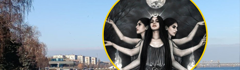 Набережная в Днепре, Геката