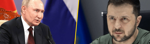 Владимир Путин, Владимир Зеленский