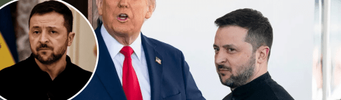 Владимир Зеленский и Дональд Трамп