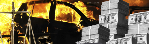 Автомобили сгорели