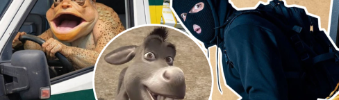 Мем об Орбане, осел со "Шрека" и грабитель