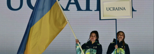 Український прапор на Паралімпійських іграх 2026