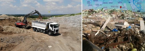 Мусорные полигоны являются нерешенной проблемой столицы. Фото Коллаж "Телеграфа"