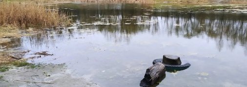 Озеро Синє навесні 2023 року