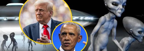 Дональд Трамп, Барак Обама, іншопланетяни