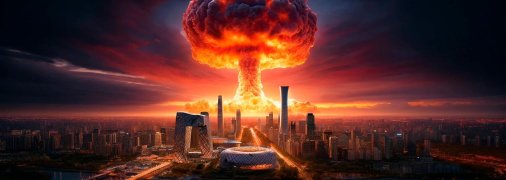 Иллюстрация ядерного удара