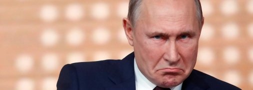 владимир путін у смутку