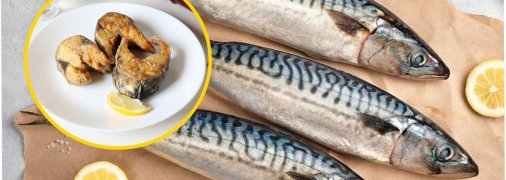 Жареная скумбрия