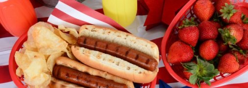 Хот-доги на гриле