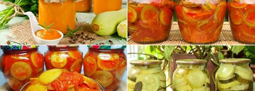 Острая закуска и икра: топ-4 рецепта приготовления кабачков на зиму