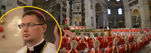 За словами посла Ватикану, прогнози щодо нового Папи нереалістичні. Фото Колаж "Телеграфа"