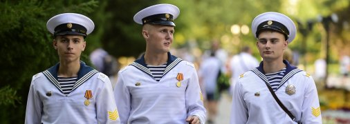 Российские оккупанты в Крыму