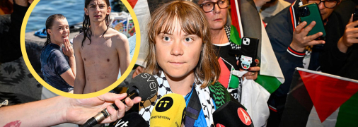 Грета Тунберг і Кріс Кеббон