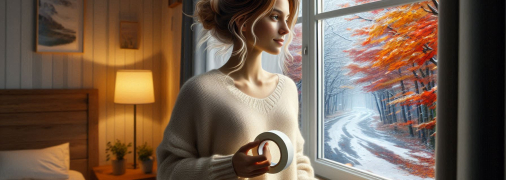 Защита окна от сквозняков