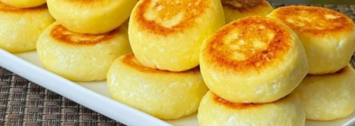 Необычные сырники с бананами