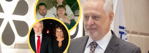 Дмитро Фірташ, його колишня дружина Марина, старша донька Іванна і теперішня обраниця Лада