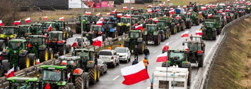 Забастовка польских фермеров
