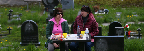 Кладовище — це місце для тиші та молитов