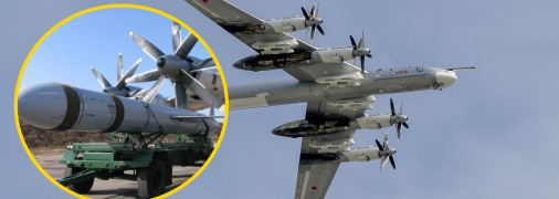 Ракета Х-101 та літак Ту-95