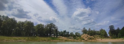 Озеро Синее в Подольском районе Киева