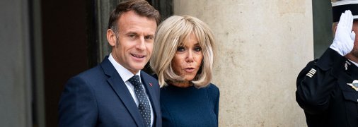 Эмманюэль и Брижит Макрон